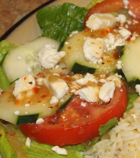 Lettuce Tomato Feta Cheese